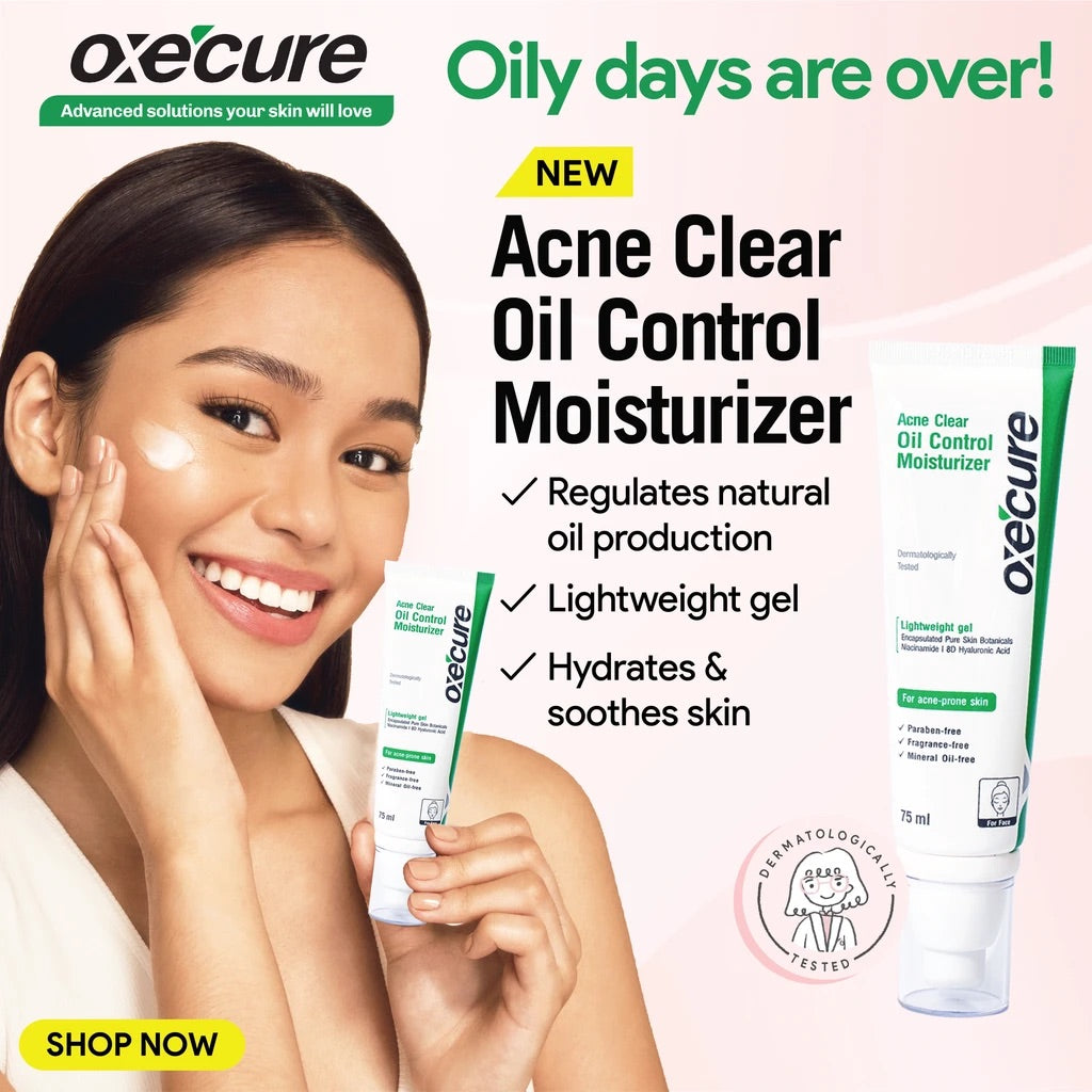 Oxecure Acne Clear Oil Control Moisturizer 75ml - La Belleza AU Skin & Wellness