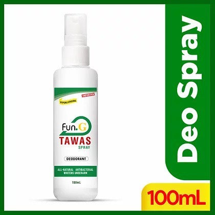 Fun.G Tawas Spray Deodorant 100ml - La Belleza AU Skin & Wellness