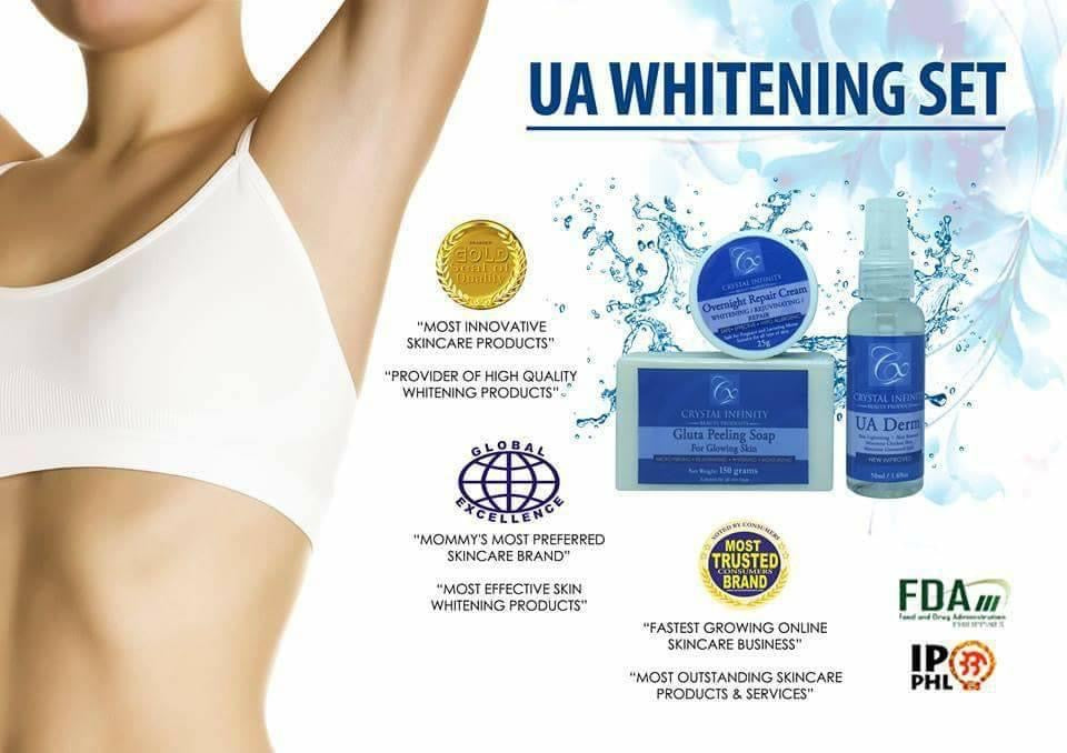 Crystal Infinity UA Whitening Set - La Belleza AU Skin & Wellness