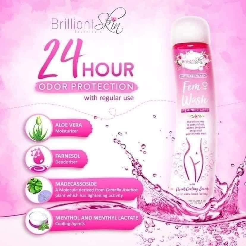 Brilliant Skin Intimate Feminine Wash 100ml - La Belleza AU Skin & Wellness