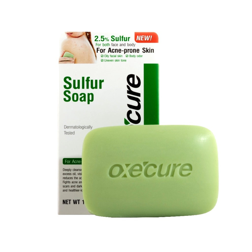 Oxecure Sulfur Soap 100g - La Belleza AU Skin & Wellness