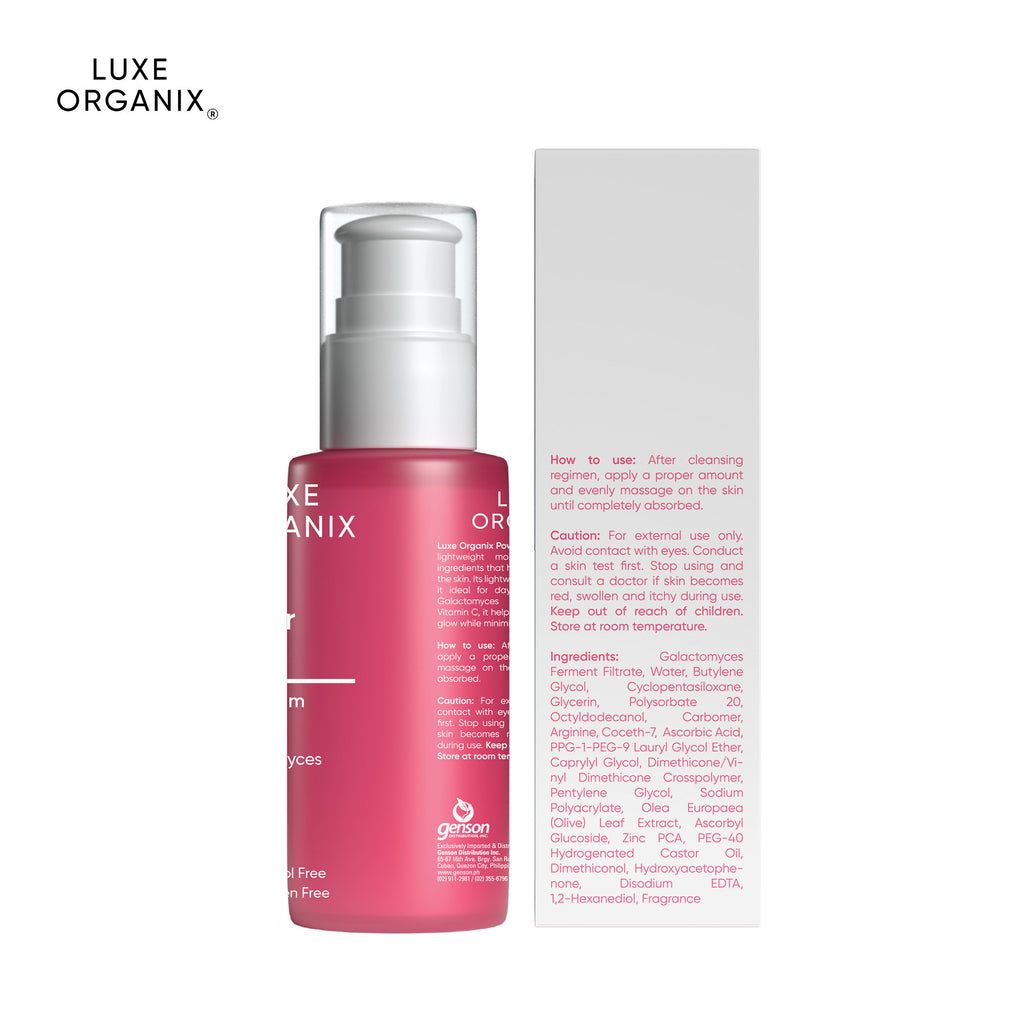 Luxe Organix Power Glow Gel Cream 80ml - La Belleza AU Skin & Wellness