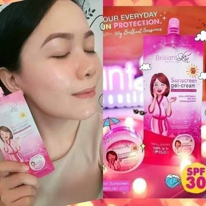 Brilliant Skin Sunscreen Gel-Cream SPF30 50g - La Belleza AU Skin & Wellness