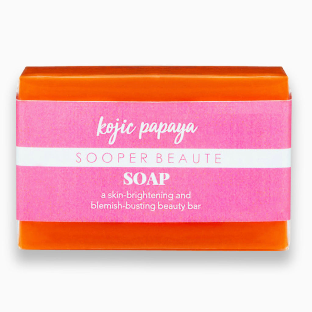 Sooper Beaute Kojic Papaya Soap 90g - La Belleza AU Skin & Wellness