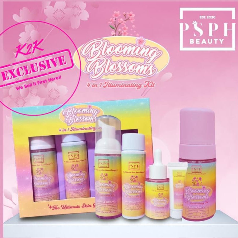 PSPH Blooming Blossoms 4 in 1 Illuminating Kit - La Belleza AU Skin & Wellness
