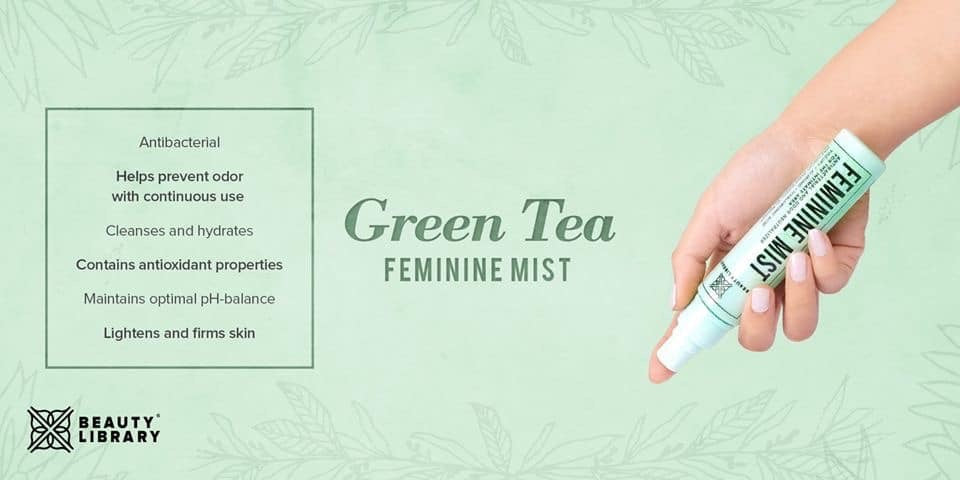 Beauty Library Femine Mist in Green Tea - La Belleza AU Skin & Wellness