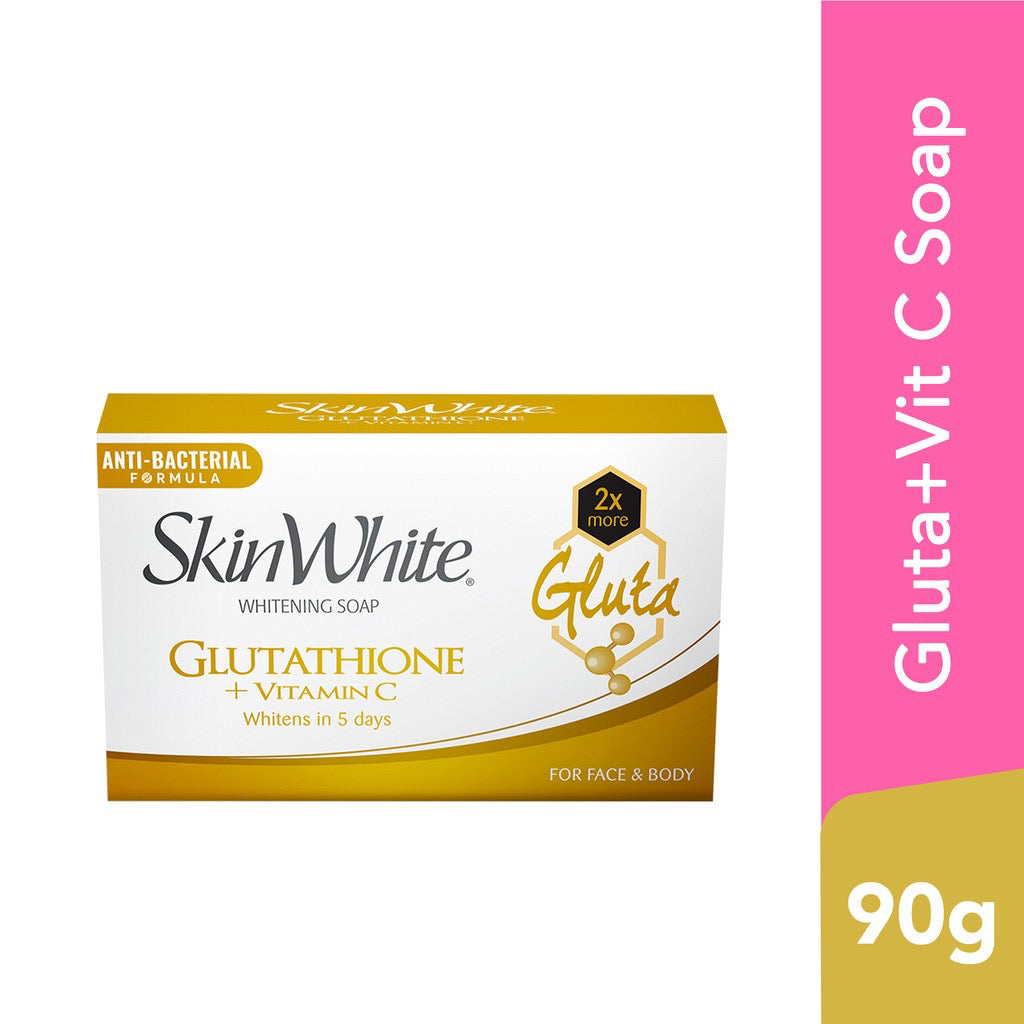 SkinWhite Advanced Power Whitening Gluta+Vit C Soap 90g - La Belleza AU Skin & Wellness