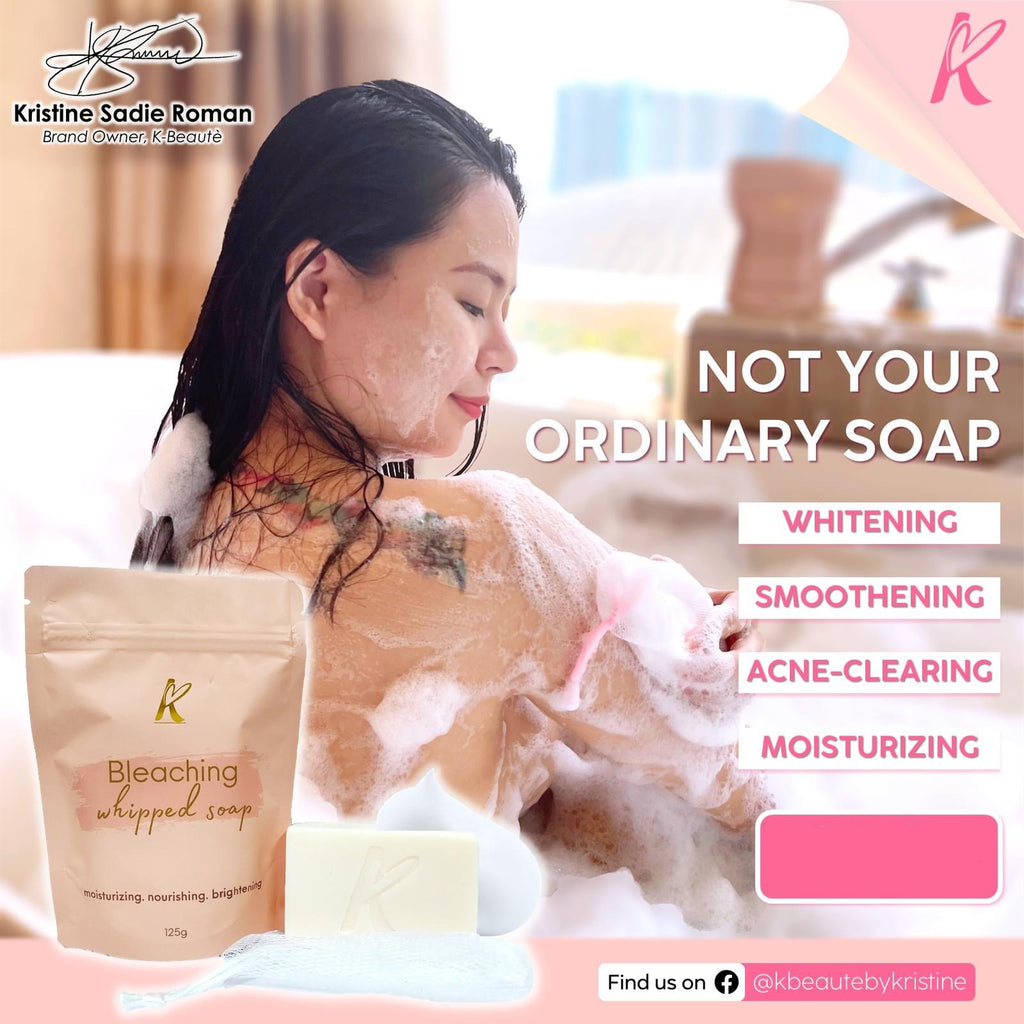 K-Beaute Bleaching Whipped Soap 125g - La Belleza AU Skin & Wellness