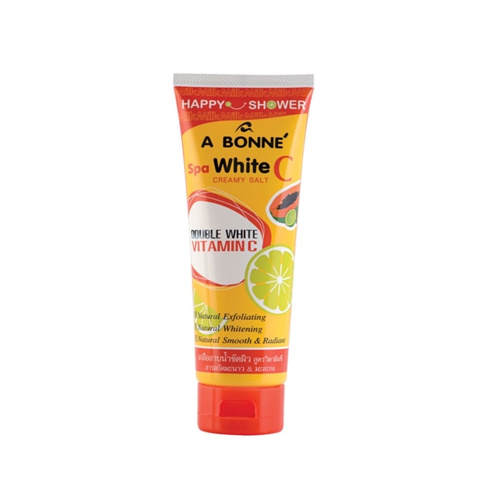 Spa White C Creamy Salt Scrub 350g - La Belleza AU Skin & Wellness