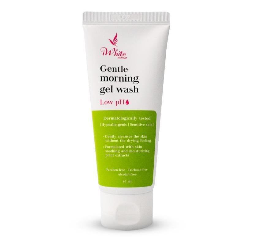 iWhite Korea Gentle Morning Gel Wash 85ml - La Belleza AU Skin & Wellness