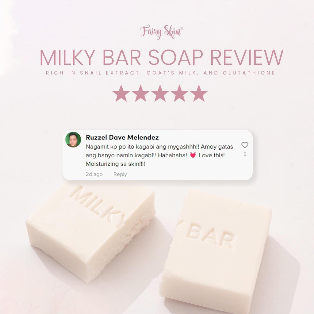 Fairy Skin Milky Bar Soap - La Belleza AU Skin & Wellness