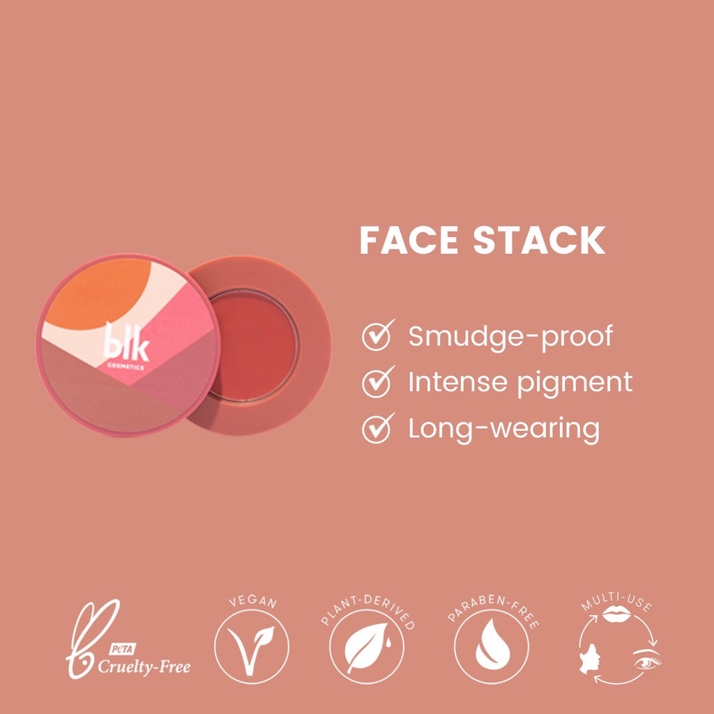 BLK Cosmetics Face Stack Multipot with Lid - La Belleza AU Skin & Wellness