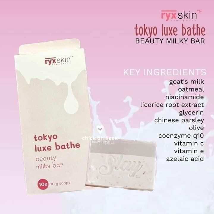 RYX Skin Tokyo Luxe Bath Beauty Milky Bar (10 x 70g) - La Belleza AU Skin & Wellness