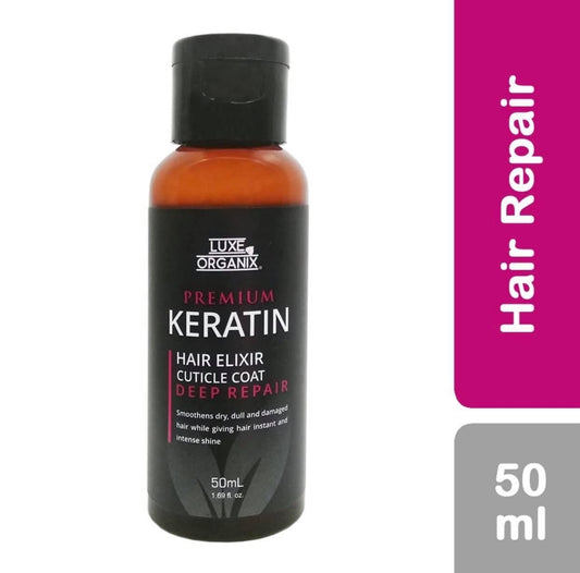 Luxe Organix Keratin Elixir Cuticle Coat 50ml - La Belleza AU Skin & Wellness