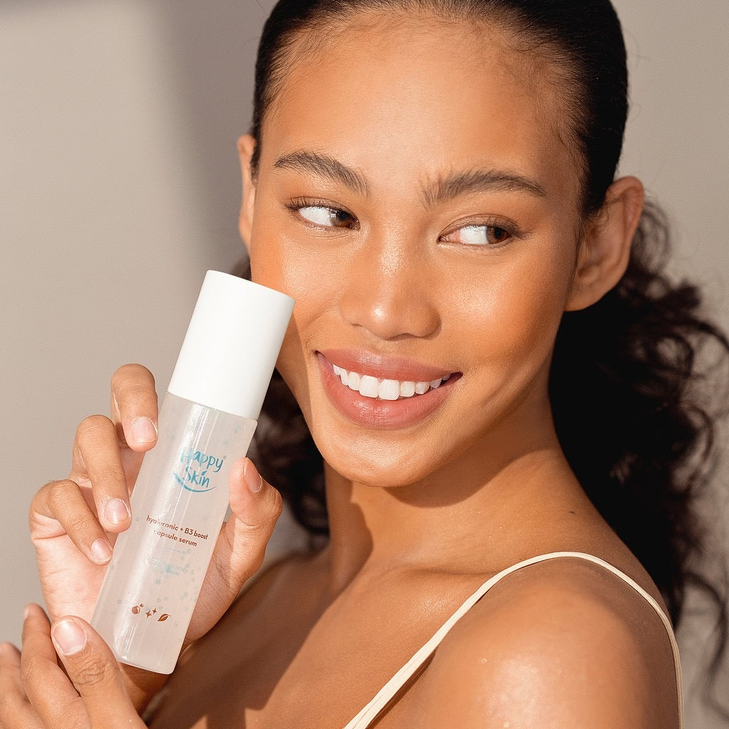 Happy Skin Hyaluronic + B3 Boost Capsule Serum - La Belleza AU Skin & Wellness