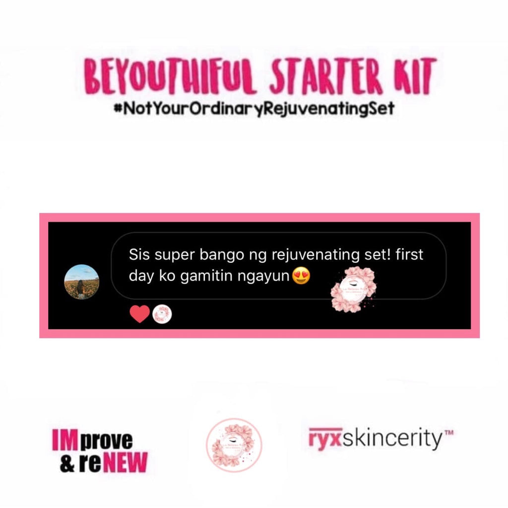 Beyouthiful Starter Kit 3.0 (With Sticker - Old Formula) - La Belleza AU Skin & Wellness