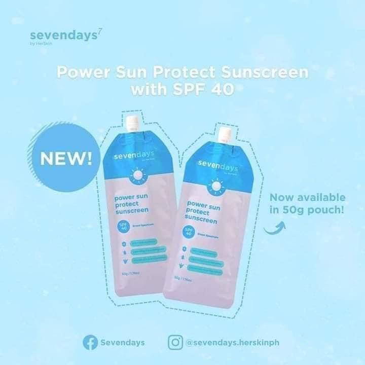 Her Skin Seven Days Power Sun Protect SPF 40 50ml - La Belleza AU Skin & Wellness