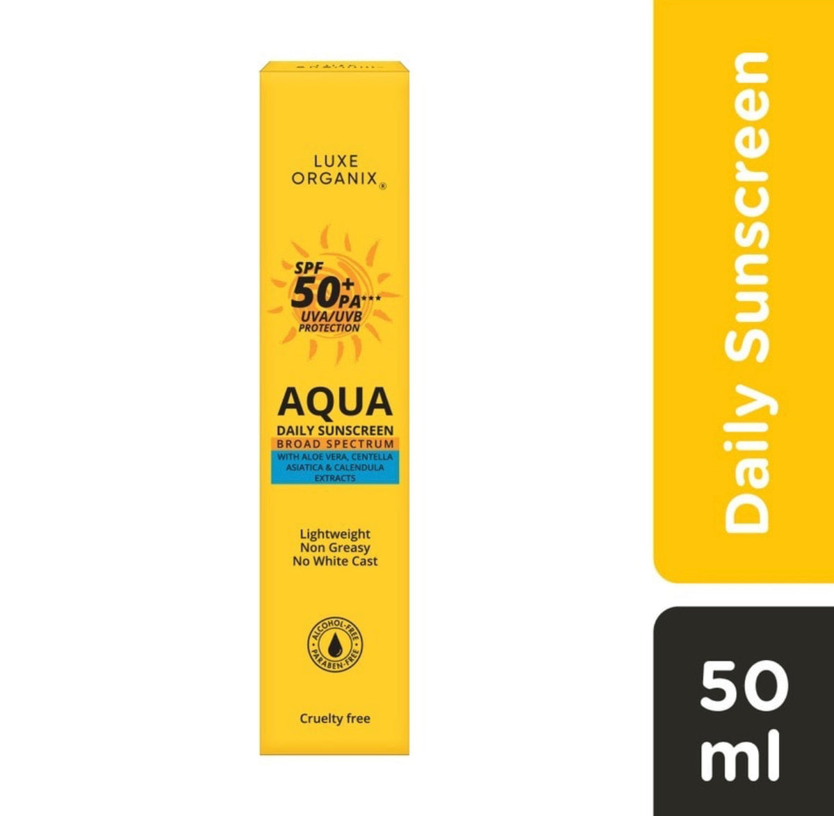 Aqua Daily Sunscreen SPF 50+ PA*** UVA/UVB Protection 50ml - La Belleza AU Skin & Wellness