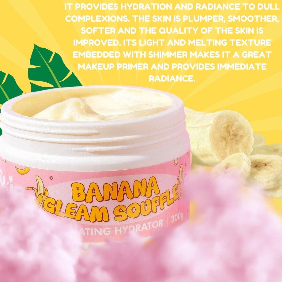 JSkin Banana Gleam Souffle 300g - La Belleza AU Skin & Wellness