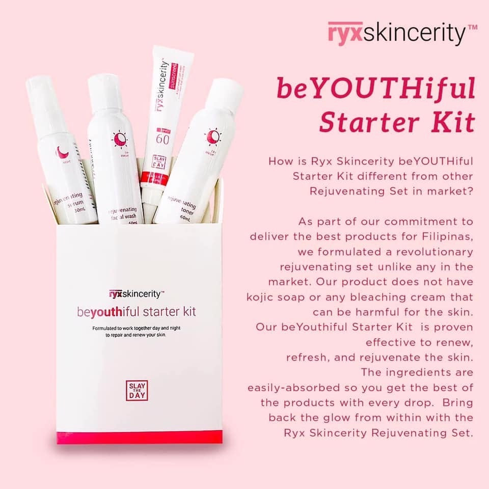 Beyouthiful Starter Kit 3.0 (With Sticker - Old Formula) - La Belleza AU Skin & Wellness