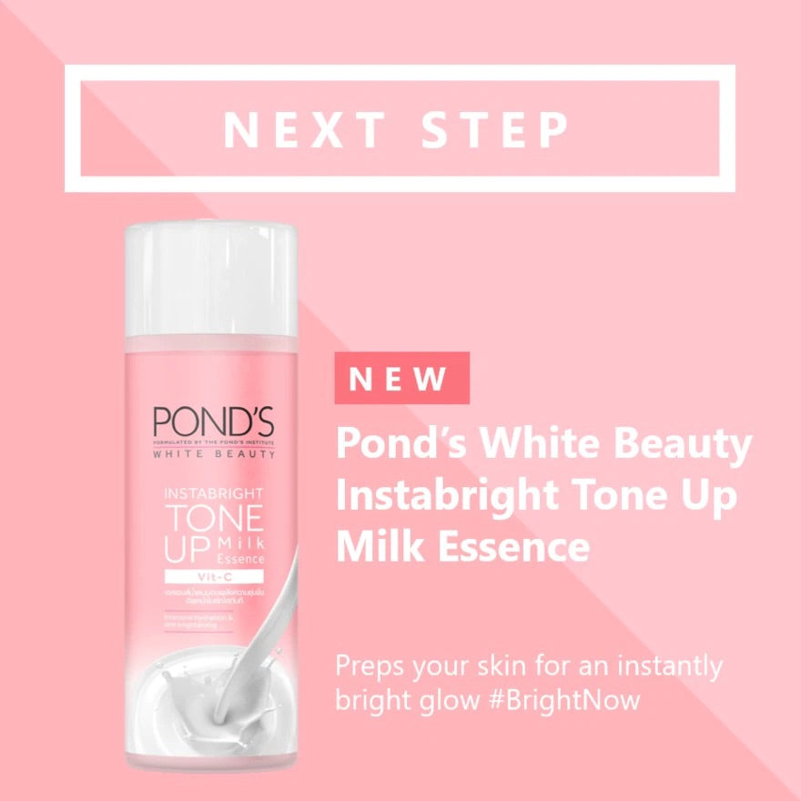 PONDS White Beauty InstaBright Tone Up Milk Essence 100ml - La Belleza AU Skin & Wellness