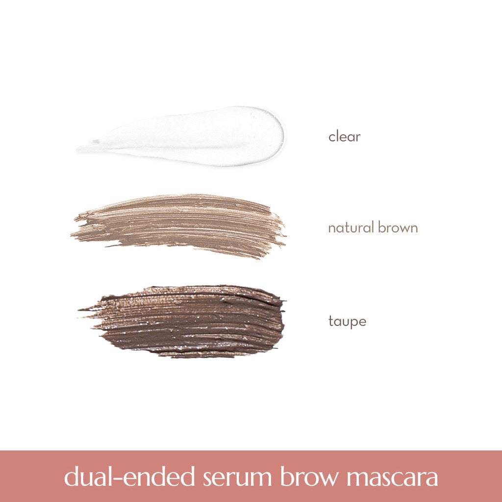 Happy Skin Second Skin Dual-Ended Serum Brow Mascara - La Belleza AU Skin & Wellness
