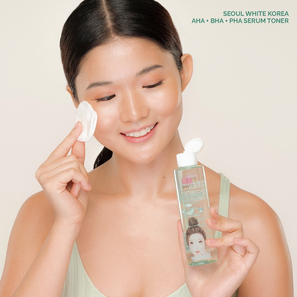 Seoul White Korea BYE BYE ACNE AHA-BHA-PHA Serum Toner 150ml - La Belleza AU Skin & Wellness