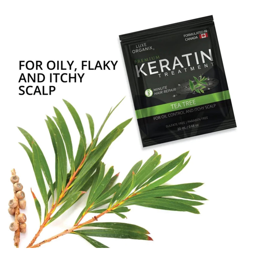 Premium Keratin Treatment Tea Tree For Oil Control And Itchy Scalp 6s - La Belleza AU Skin & Wellness