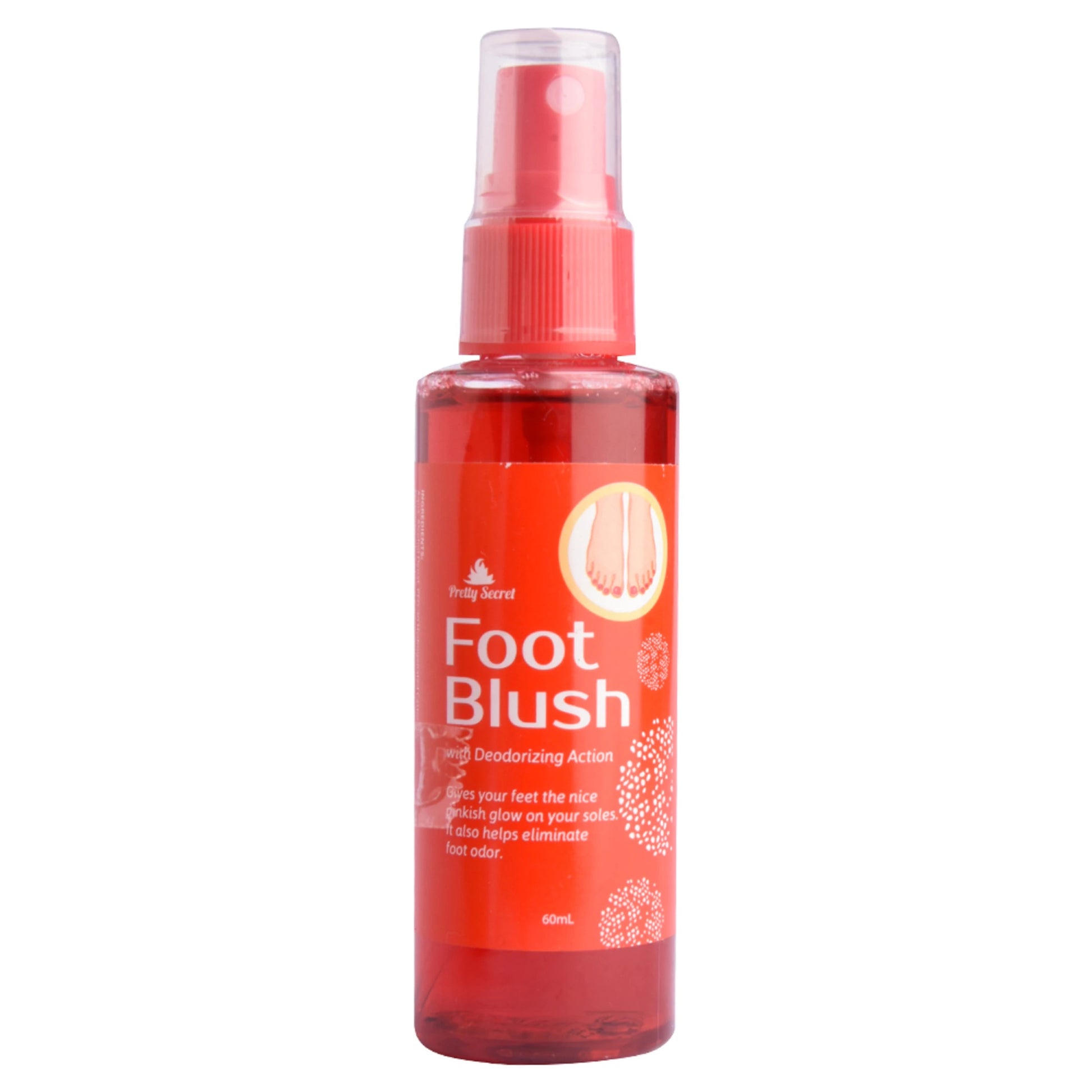 PRETTY SECRET Foot Blush 60ml - La Belleza AU Skin & Wellness