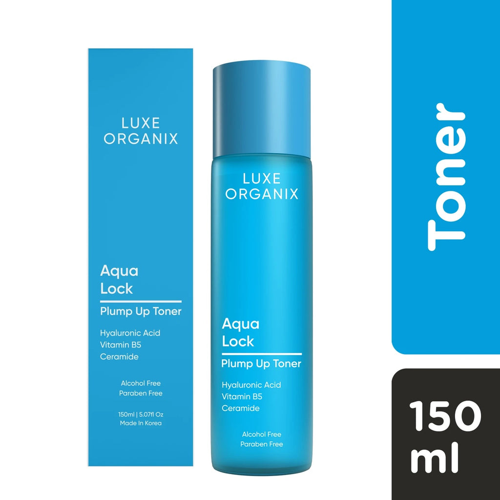 Luxe Organix Aqua Lock Plump Toner 150ml - La Belleza AU Skin & Wellness