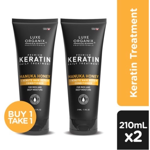 B1T1 Luxe Organix Premium Keratin Daily Hair Treatment - La Belleza AU Skin & Wellness