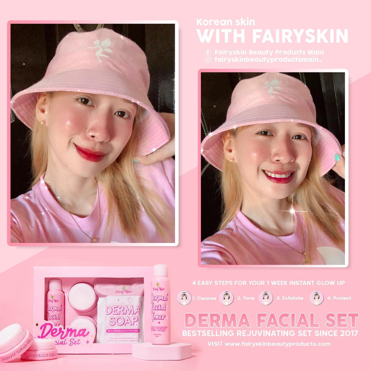 Fairy Skin Derma Facial Set (New Look) - La Belleza AU Skin & Wellness