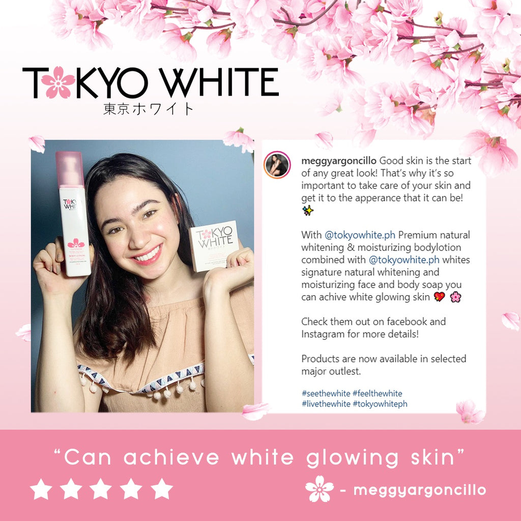 Tokyo White Natural Whitening & Moisturizing Body Lotion 200ml - La Belleza AU Skin & Wellness