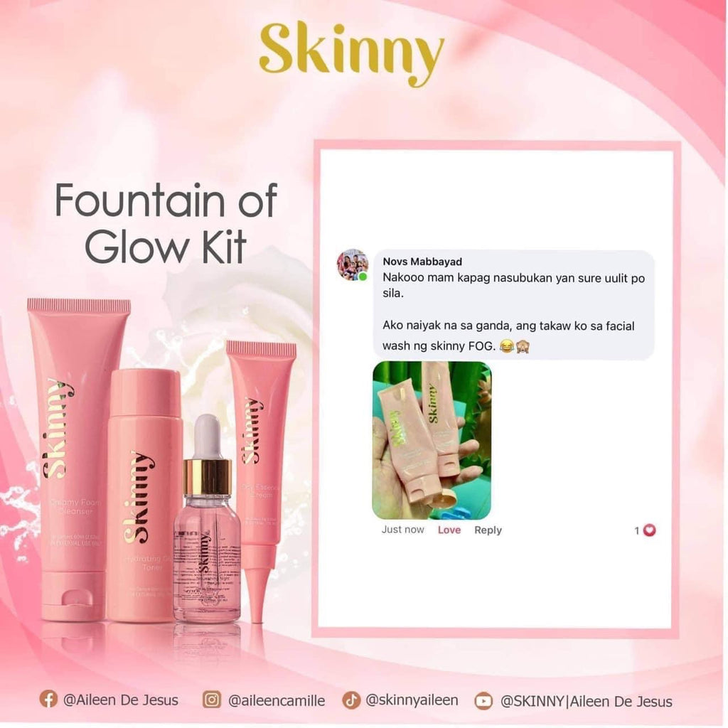 Skinny Fountain Of Glow Kit - La Belleza AU Skin & Wellness