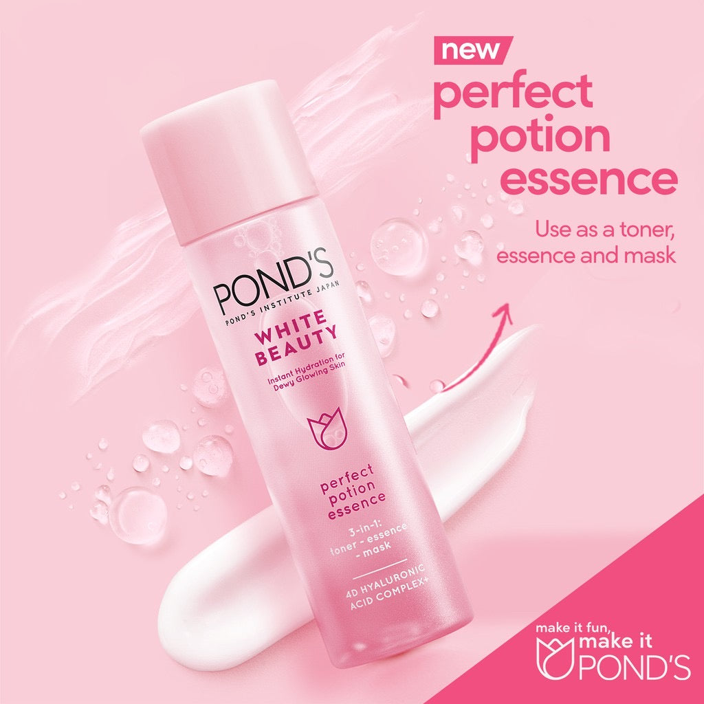 PONDS Bright Perfect Potion Essence Toner 110ml - La Belleza AU Skin & Wellness