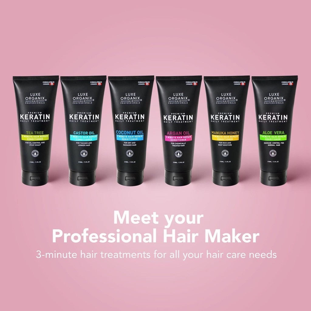 B1T1 Luxe Organix Premium Keratin Daily Hair Treatment - La Belleza AU Skin & Wellness