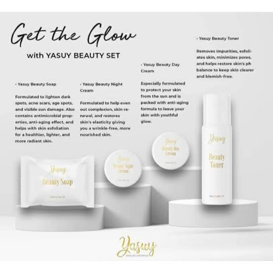 Yasuy Stunning White Beauty Set (New Packaging) - La Belleza AU Skin & Wellness