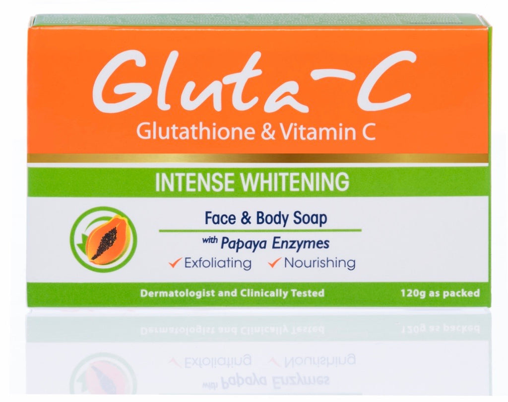 Gluta-C Glutathione & Vitamin C Intense Whitening Face & Body Soap 120g - La Belleza AU Skin & Wellness
