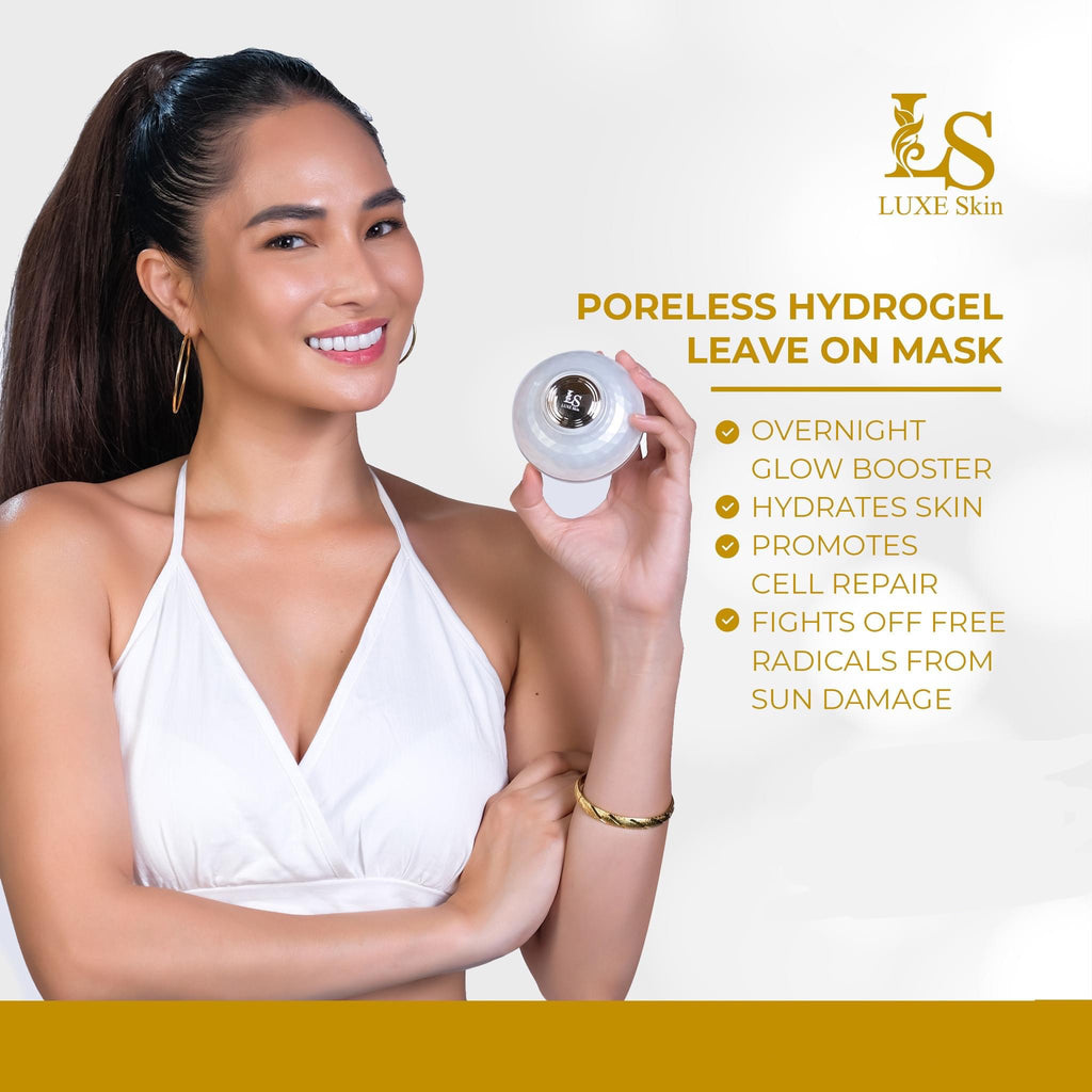 Luxe Skin Poreless Hydrogel Leave On Mask - La Belleza AU Skin & Wellness