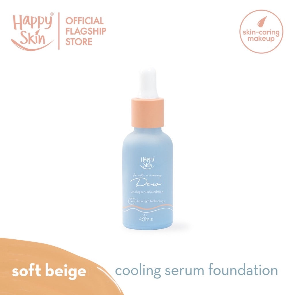Happy Skin Dew Cooling Serum Foundation SPF15 30ml - La Belleza AU Skin & Wellness