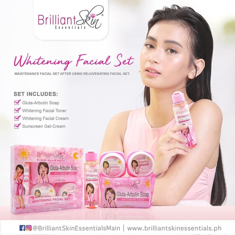 Brilliant Skin Whitening Facial Set (New Packaging) - La Belleza AU Skin & Wellness