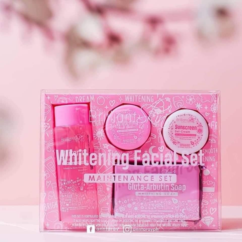 Brilliant Skin Whitening Facial Set (New Packaging) - La Belleza AU Skin & Wellness