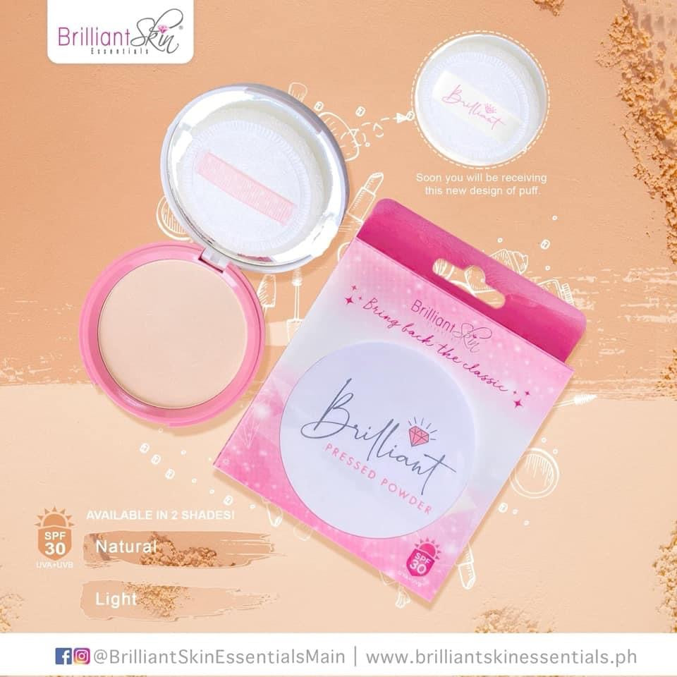 Brilliant Skin Pressed Powder 10g - Natural - La Belleza AU Skin & Wellness