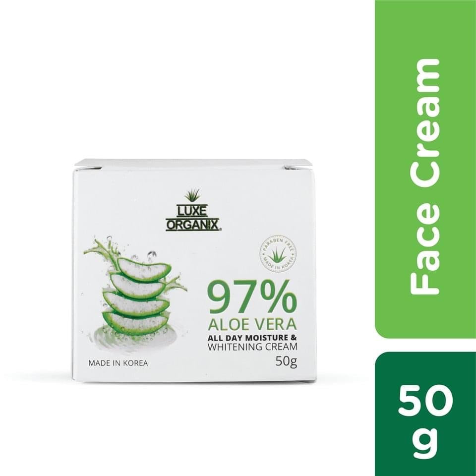 Aloe Vera All Day Moisture and Whitening Cream with Vitamin C 97% - La Belleza AU Skin & Wellness