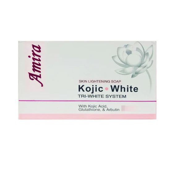 Amira Skin Lightening Soap Kojic White Tri-White System 100g - La Belleza AU Skin & Wellness
