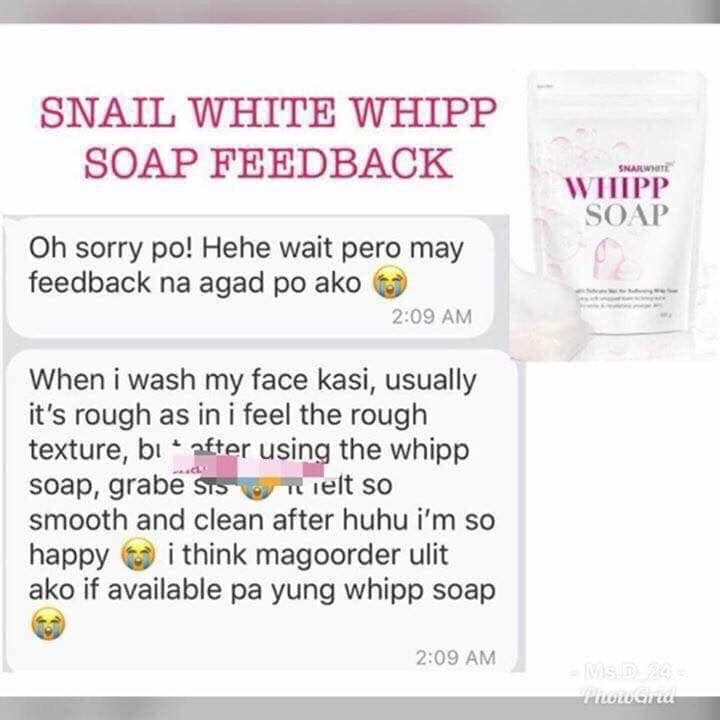 NAMU Snailwhite Whipp Soap 100g - La Belleza AU Skin & Wellness