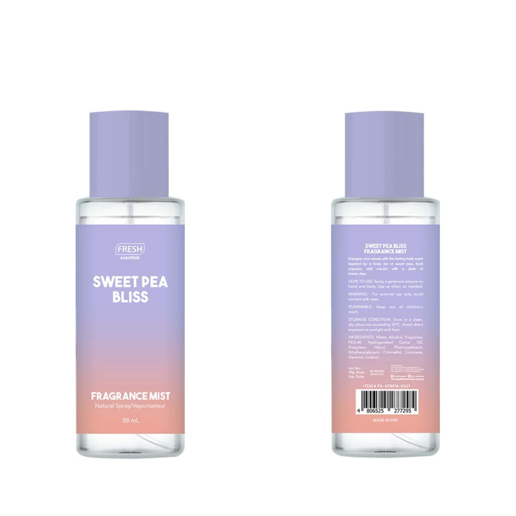 FRESH Scentlab Fragrance Mist 88ml - La Belleza AU Skin & Wellness