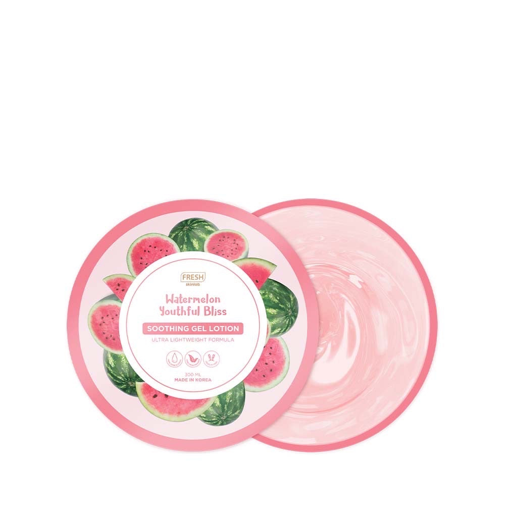 Fresh Skinlab Watermelon Youthful Bliss Soothing Gel (300ml) - La Belleza AU Skin & Wellness