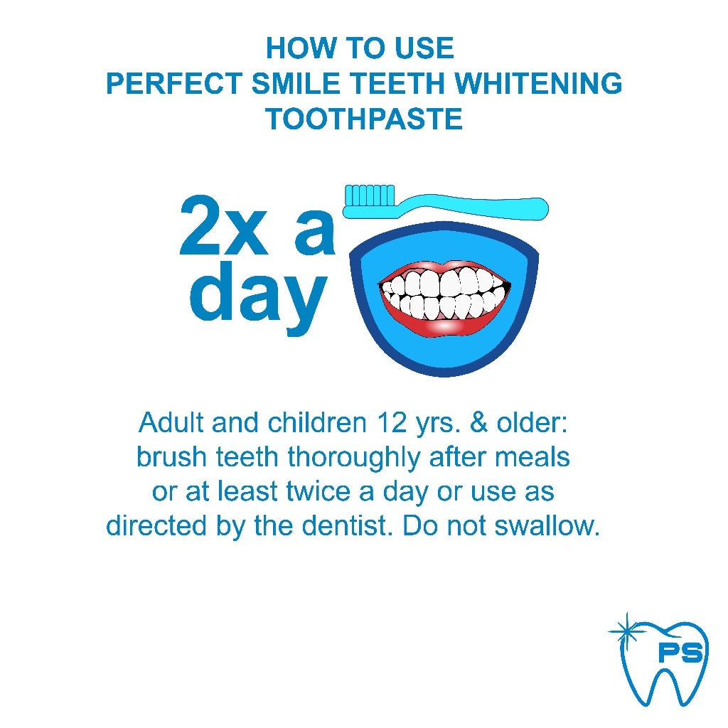 Perfect Smile Whitening Toothpaste Aqua Mint 120g - La Belleza AU Skin & Wellness