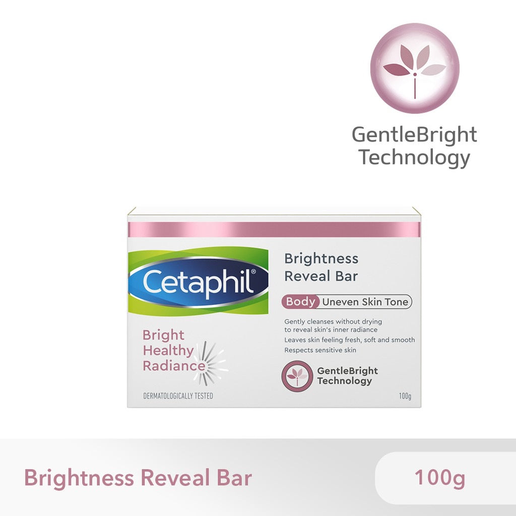 Cetaphil Brightness Reveal Bar 100g (Brightening with Niacinamide) - La Belleza AU Skin & Wellness